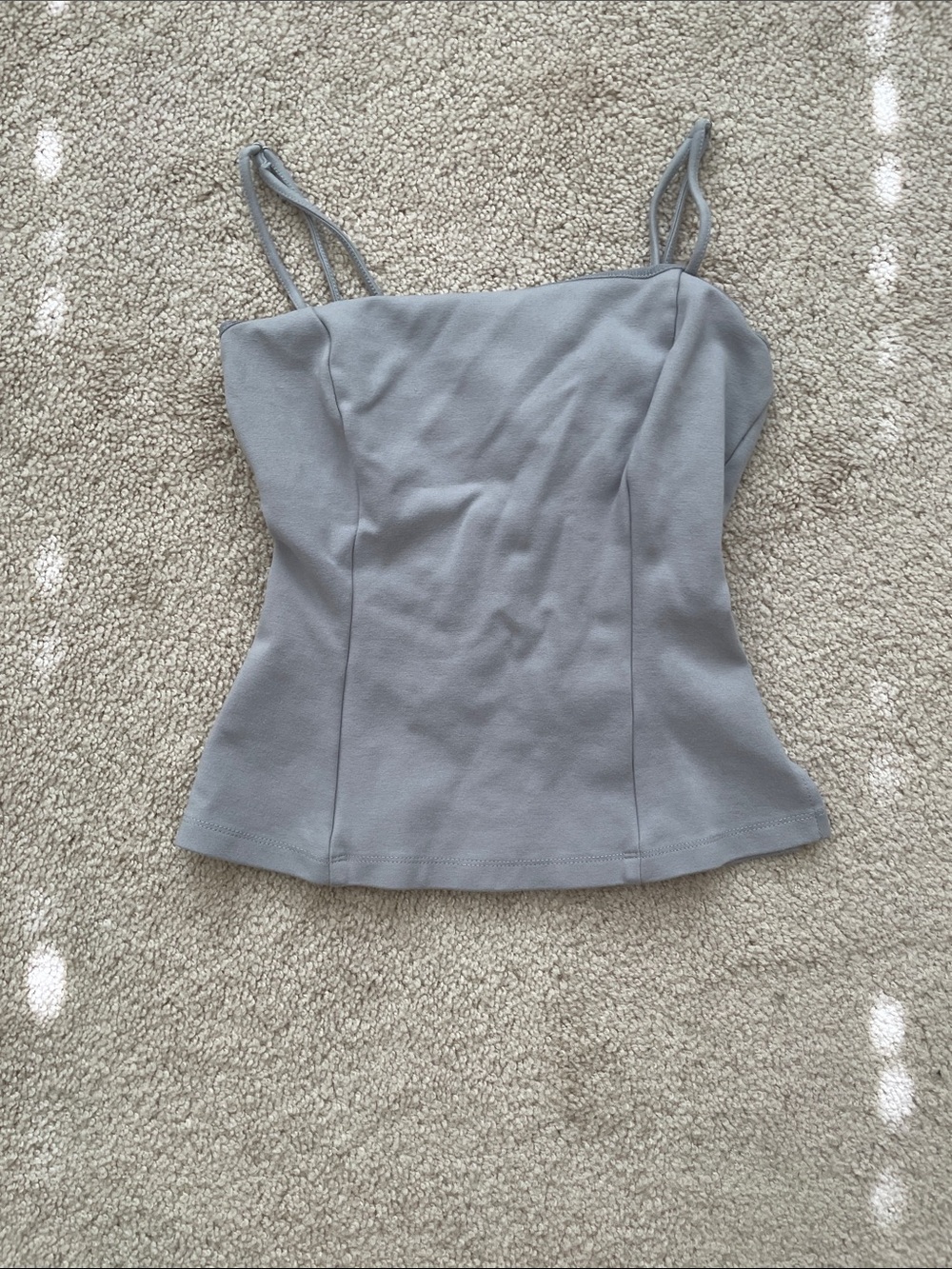 Forever 21 Light Gray Spaghetti Strap Cami